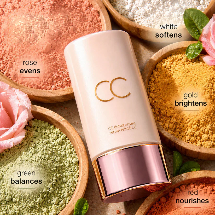CC Tinted Serum – Shade-Adaptive Coverage, 24H Hydration & Waterproof Wear