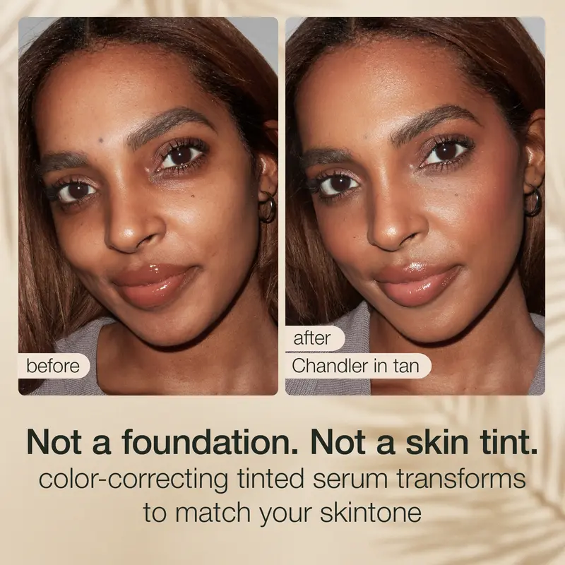 CC Tinted Serum – Shade-Adaptive Coverage, 24H Hydration & Waterproof Wear