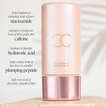 CC Tinted Serum – Shade-Adaptive Coverage, 24H Hydration & Waterproof Wear