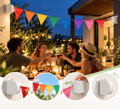 Retractable Party Bunting