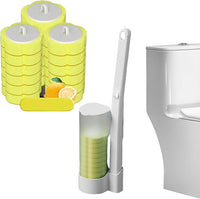 1*Toilet brush+18PCS Refills - LEMON