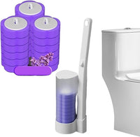 1*Toilet brush+18PCS Refills - LAVENDER