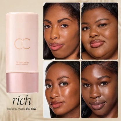 CC Tinted Serum – Shade-Adaptive Coverage, 24H Hydration & Waterproof Wear