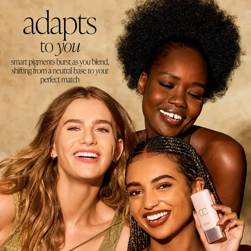 CC Tinted Serum – Shade-Adaptive Coverage, 24H Hydration & Waterproof Wear