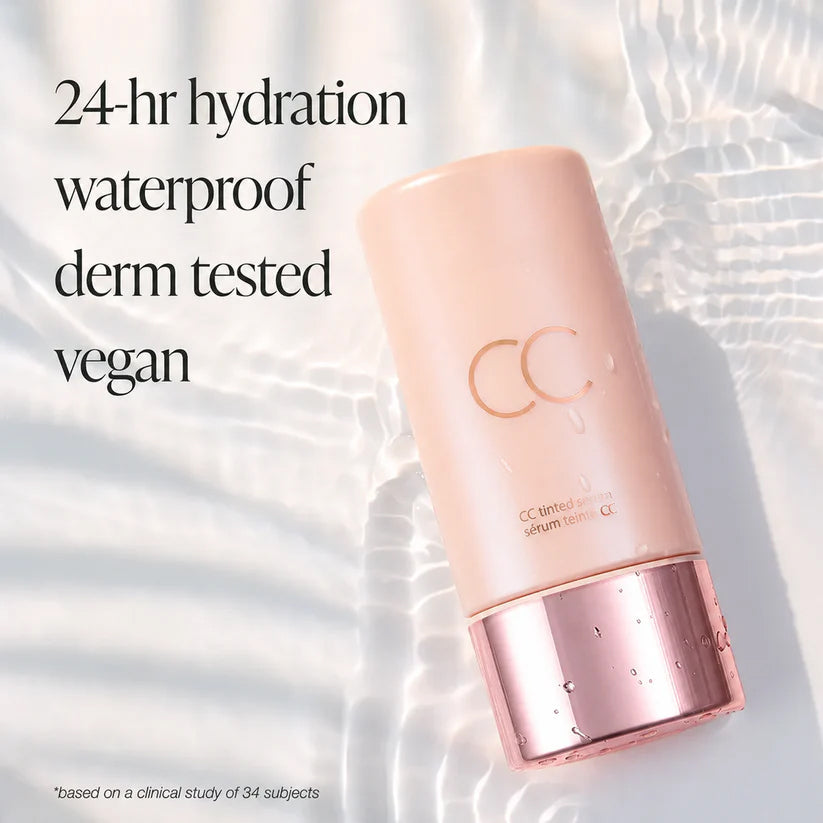 CC Tinted Serum – Shade-Adaptive Coverage, 24H Hydration & Waterproof Wear