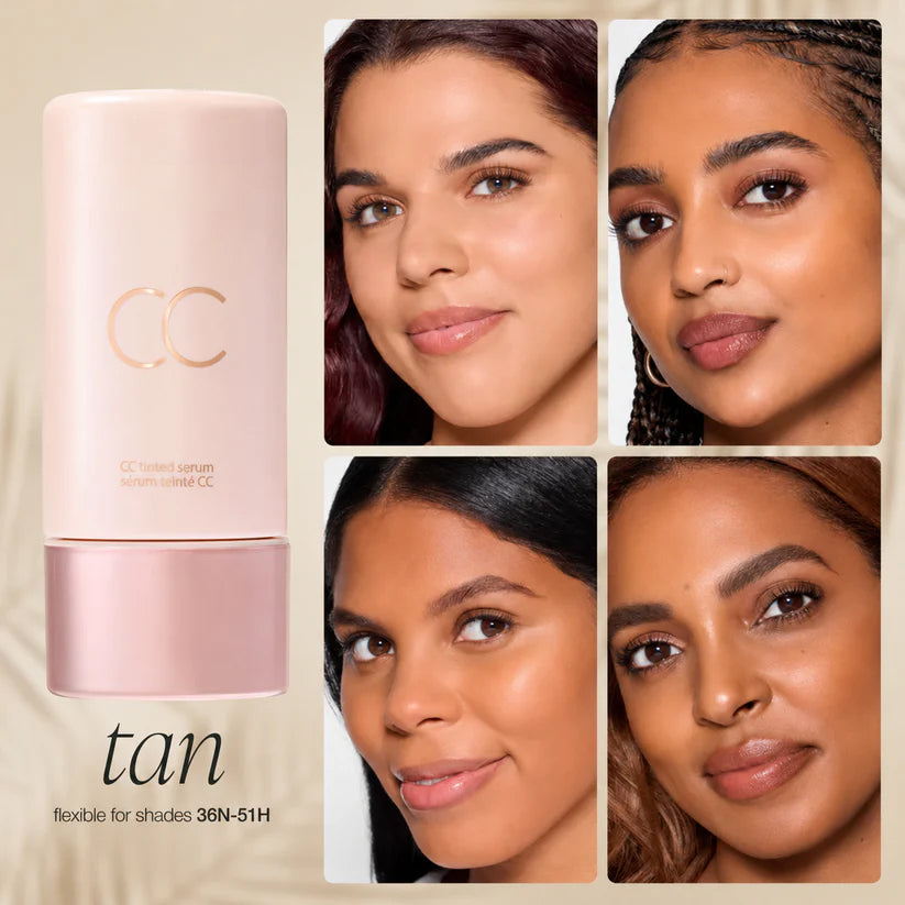 CC Tinted Serum – Shade-Adaptive Coverage, 24H Hydration & Waterproof Wear