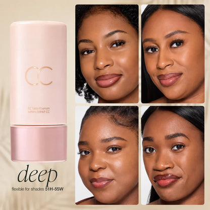 CC Tinted Serum – Shade-Adaptive Coverage, 24H Hydration & Waterproof Wear